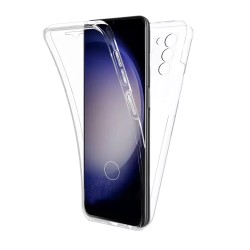 360º Silicon Case for Samsung Galaxy S23 Plus Transparent 360º Silicon Case for Samsung Galaxy S23 Plus Transparent